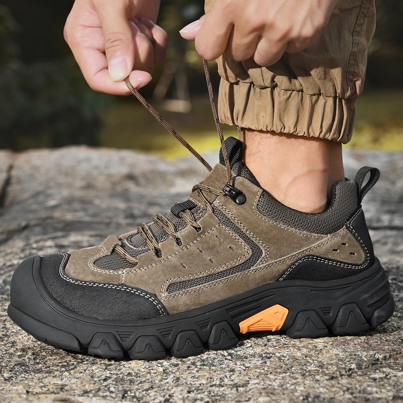 Stivali da Trekking da Uomo per Esterno Moda Comodi con Lacci Sneakers Casual Primavera/Autunno Uomo Antiscivolo Suola Morbida Traspiranti Scarpe Sportive Casual