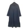 BLENHEIM U238-017 Black shawl collar long light coat coat XS blackUsed