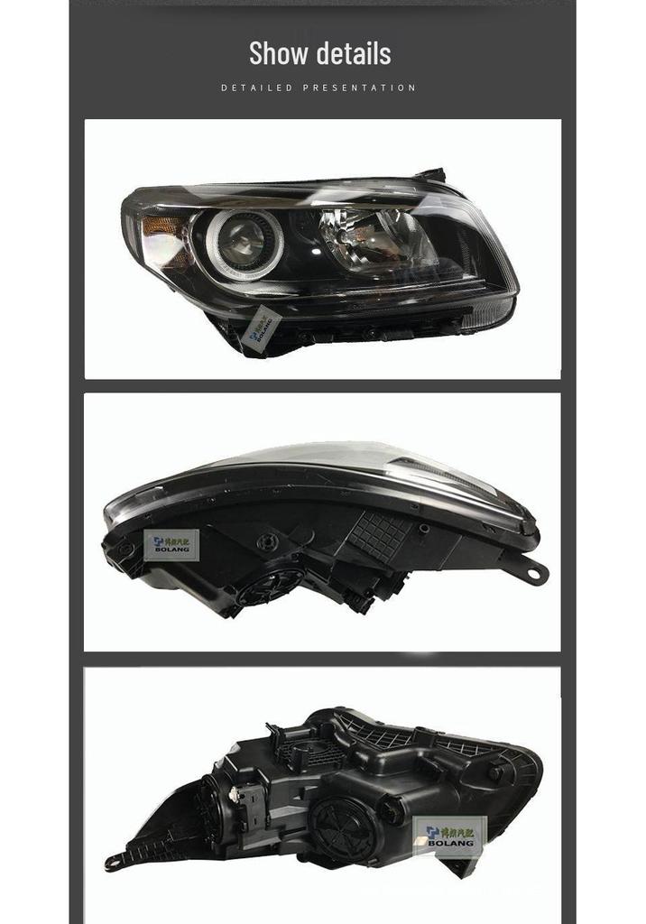 Kia K4 Headlight Assembly 2014-2017: LED Modified Front Lighting