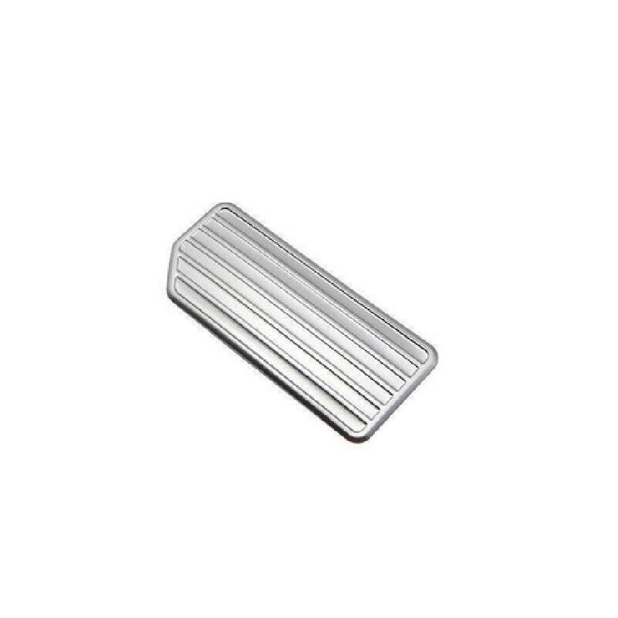 For Honda Accord 10Th 2018-2022 Silver Steel Inner Footrest Pad Pedal Cover Trim