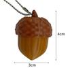 3D Printed Acorn Screen Tapper Keychain Smooth Surface Lightweight Mobile Gaming Accessory for Daily Bag Decor
