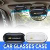 1Pcs Car Sun Visor Glasses Storage Box Holder Organizer Car for Chevrolet Spark Silverado Trailblazer Cruze Captiva Car Stickers