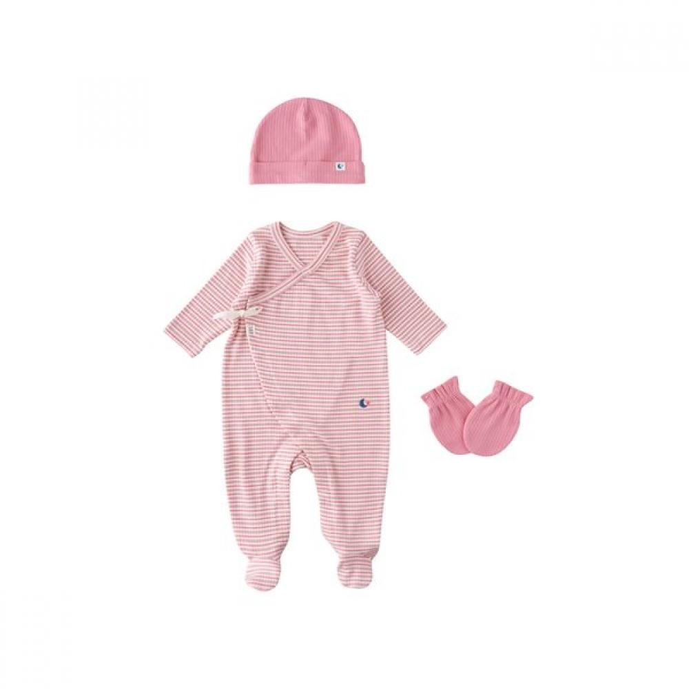 Petit Palais Tinkle Set Baby Overall 35w70041 (YE) Yellow/FREE