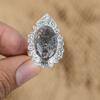 Mothers Day Sale Honey Dendrite Opal Gemstone Sterling Silver Promise Boho Ring