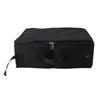 Cat Travel Litter Box with Zipper Lid Foldable Waterproof Convenient Handle Portable Travel Litter Box for Home Outdoor Car