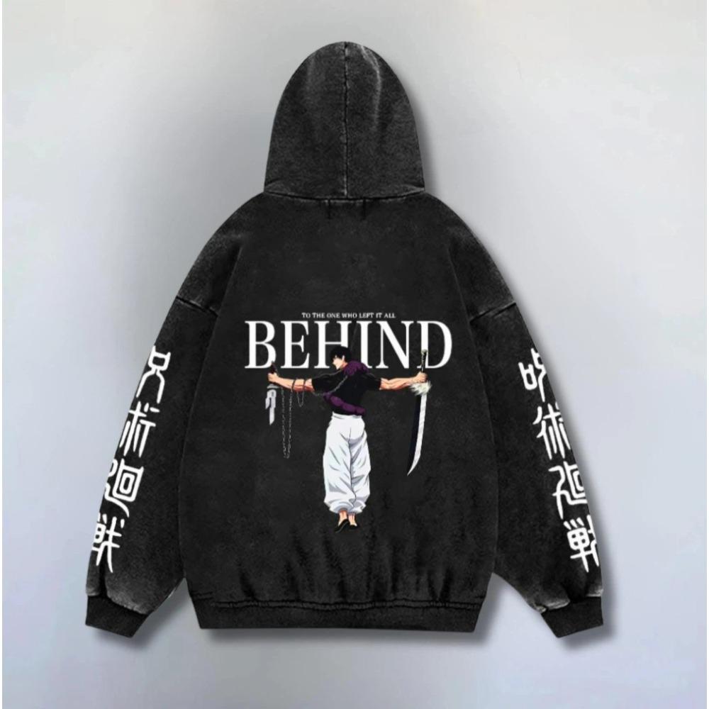 Men's Hoodie Anime Graphic Fashion Pullover Autumn Clothing Casual Clothes Women Tops Sweatshirts