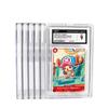Graded Card Protector Case PSA35PT - TPU Double-Sided Full Wrap, Anti-Drop, Anti-UV, Gradient Glitter for Pokemon Cards.
