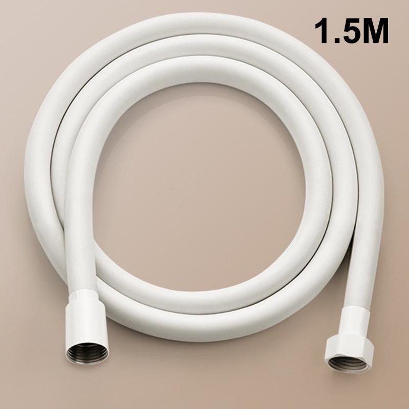 Pvc Handheld Shower Head Hose Universal Flexible Anti Winding Explosion-Proof Water Tube Bathroom Faucet Hose Extension Pipe A1