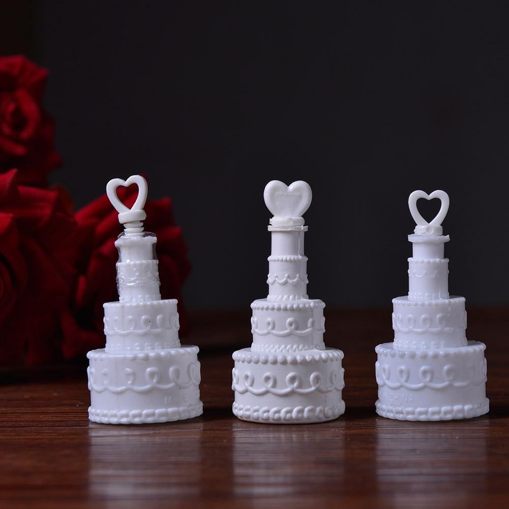 24Pcs Three layer Cake Topper Wedding Cake Birthday Party Food Decoration