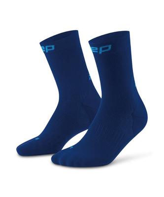 Ssiipi Cep Core Run Mid-Cut Socks V5 Dark Blue Women'S