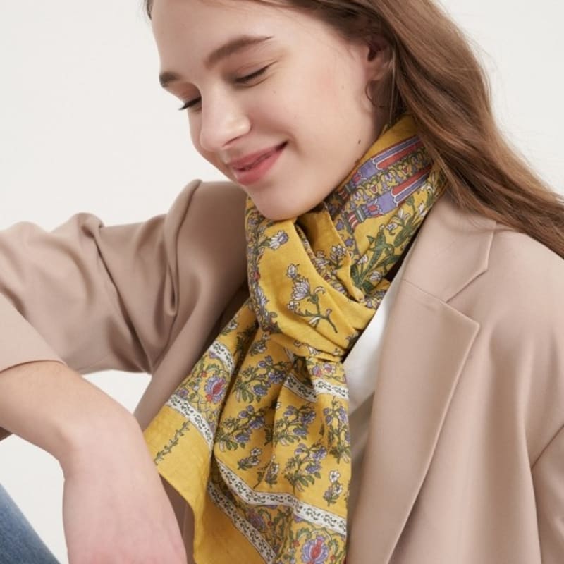 BB’DE SOLI’DE Byzantine Cotton Scarf 2color