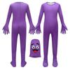 McDonald's Spookgezicht Onesie Paars Cartoon Kostuum Voor Kinderen