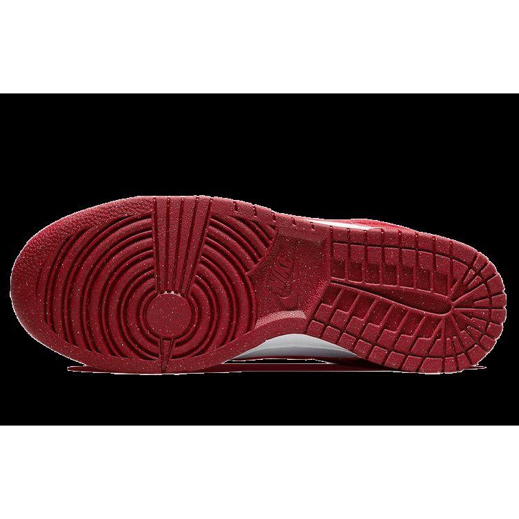 Nike Dunk Low Next Nature Gym Rouge Baskets Femme Blanc DN1431-101