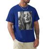 Kate Moss supermodel beauty portrait Long T-Shirt anime customs customizeds T-shirt summer top hippie clothes clothing