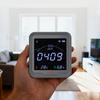 Carbon Dioxide Monitor, CO2 Controller with Temperature and Humidity Display, 4.57m NDIR Sensor Cable Carbon Dioxide Detector, CO2 Sensor for