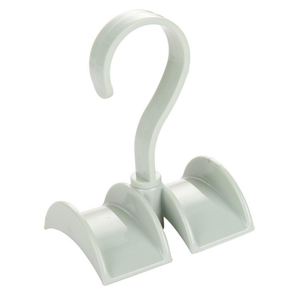

360-degree Rotation Closet Organizer Rod Hanger Handbag Storage Purse Hanging Rack Holder Hook Bag Clothing Hanger зелений