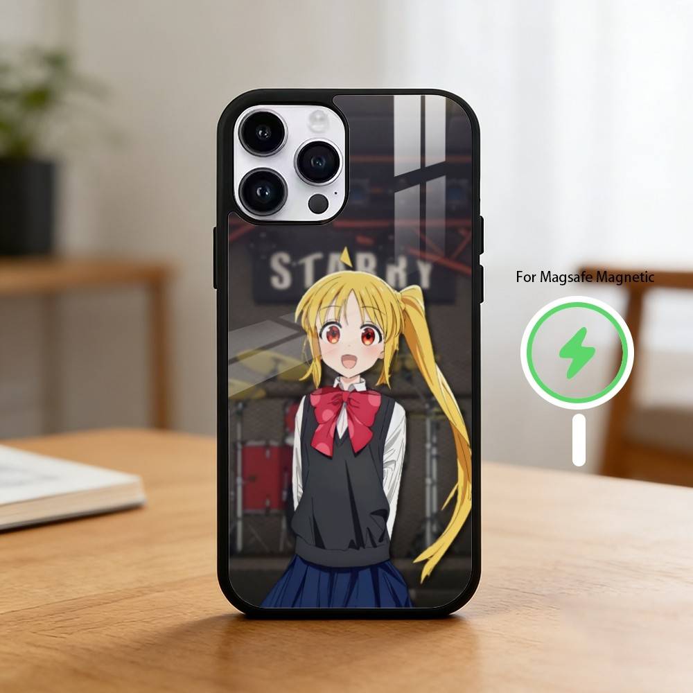 Bocchi the Rock Phone Case For iPhone 17,16,15,14,13,12,Plus,Pro,Max For Magnetic Wireless Charge iPhone17