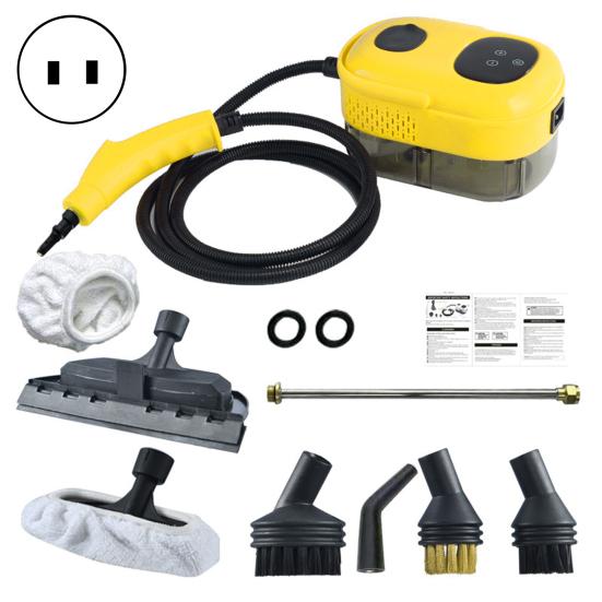 2500W Vysokotlaký parní čistič Parní čistič Chytrý dotykový displej Prodloužená tryska 3