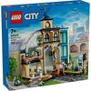 LEGO City Central Train Station Building Set Toy for Kids Age 7-9 with Blocks and Accessories