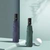 Auto Open Close 8 Rib Folding Umbrella Lightweight Sun Rain Dual Use Parasol for Women Travel