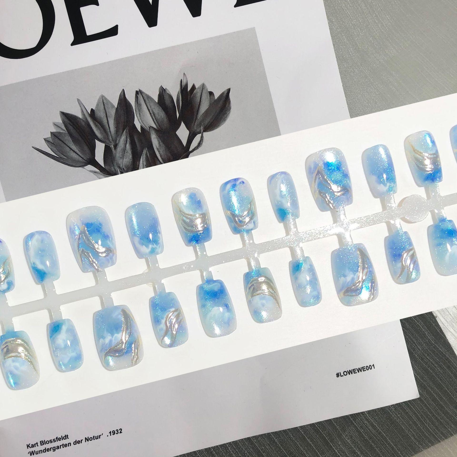 

Lakeside Halo Gilded Wearable Bright Crystal Nail Art Patches - 30pcs