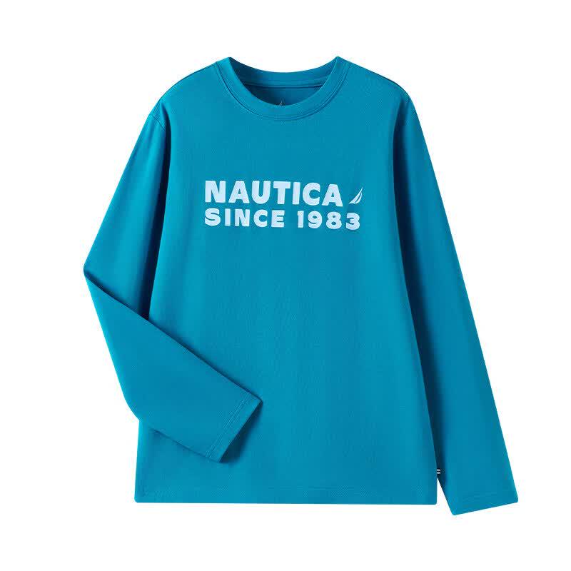 NAUTICA Kids' Classic Long-Sleeve T-Shirt