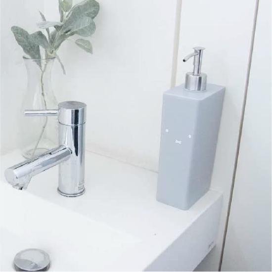 Okato Shampoo Bottle 700ml with Miffy Gray Dispenser,