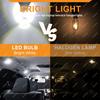 2/10/20 PCS Flash Strobe T10 W5W LED Bulb12V 2835-5SMD 6500K White Car Interior Dome Map Trunk License Plate Wedge Side Lights