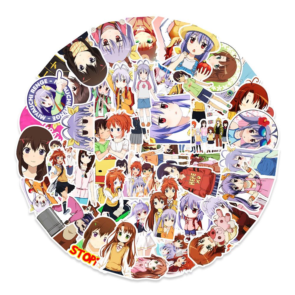 50 Pictures of Cartoons, Leisurely Daily Kings, Graffiti Stickers, Guitar, Refrigerator, Motorcycle Decoration Stickers