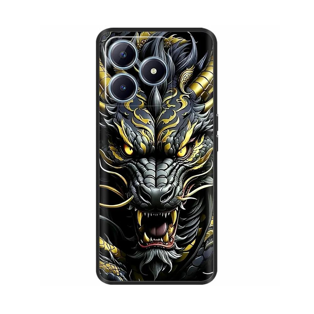 For Realme C61 Case Realme C63 Phone Cases Cartoon Full Coverage Cover Soft Liquid Silicone Case For Realme C61 C63 RealmeC61