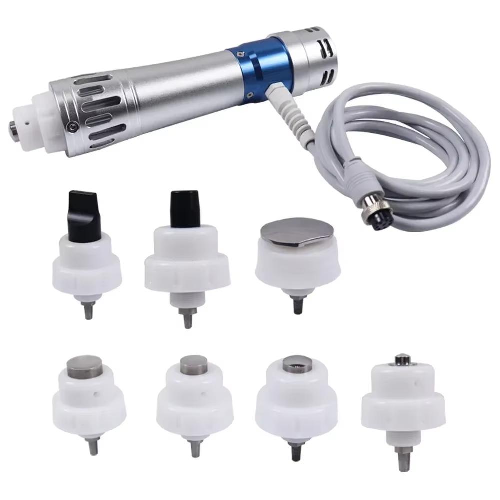Muscle Massager Shockwave Machine with 7 Heads - Lattice Ballistic Shock Wave Tool for Pain Relief, ED Support & Daily Muscle Care