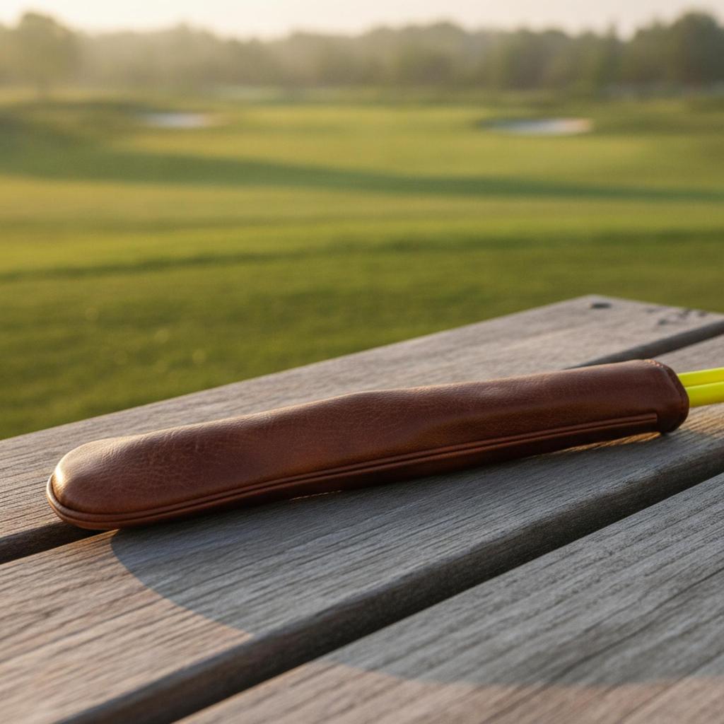 Alignment Stick Protector Wipe-Clean Direction Rod Cover Slim for Golfers