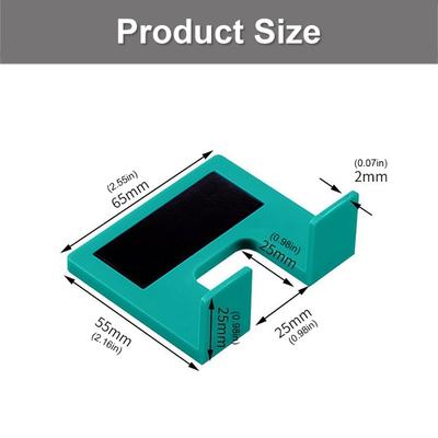 Magnetic Hinge Clip for Easy 2mm Door Space Positioning Tool Easy Installation Plastic Positioner Ideal for Begin