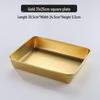 Stainless Steel Rectangular Tray with Transparent Lid