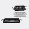 Non-Stick Grill Plate Rust Resistant Grill Pan Barbecue Plate Grill Accessories X3UC