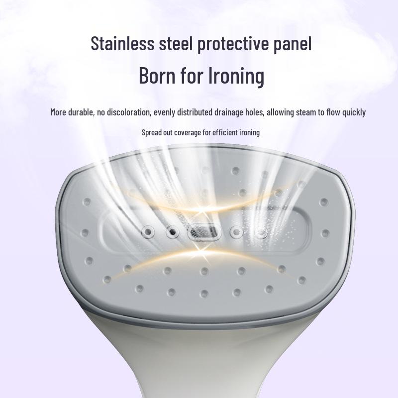 מגהץ אדים ידני נייד בעל עוצמה גבוהה להסרת קמטים מבגדים