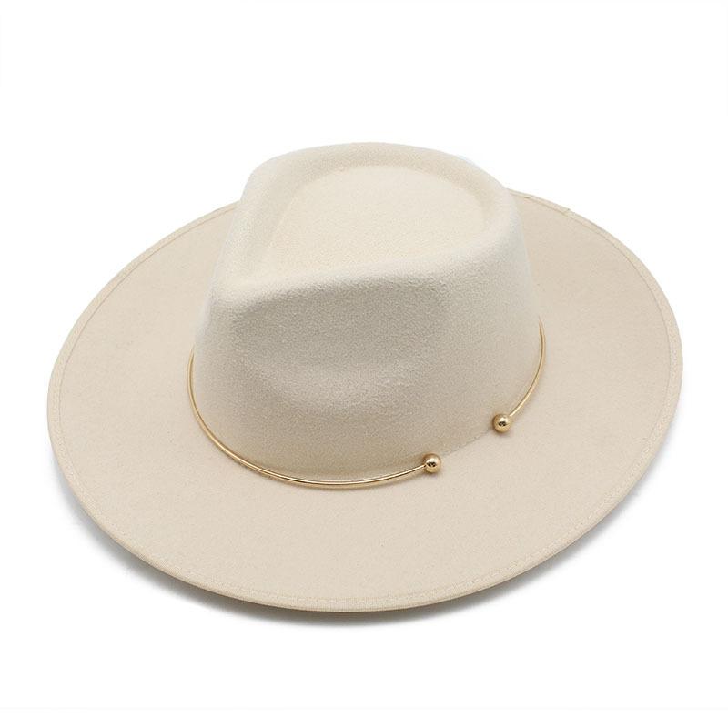 Vintage Metallic Wool Hat Pink Visor Jazz Hat Top Hat British Hat Wide Rim Felt Hat