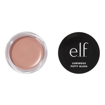 Elf. Lichtgevende Putty Blush, Van Putty naar Poeder, Opbouwbare Blush Met Een Subtiele Glans Finish, Zeer Gepigmenteerd & Romig, Vegan & Dierproefvrij, Maui