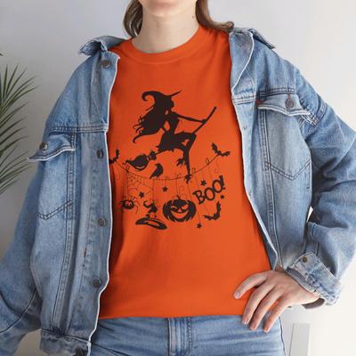 Halloween Witch Graphic Shirt and Kids Tshirt – Spooky Season Tee