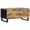 VidaXL Coffee Table 80x50x40 Cm Solid and Engineered Mango Wood