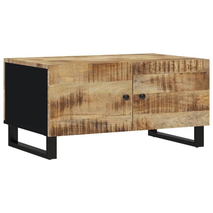 VidaXL Konferenční stolek 80x50x40 cm Masivní a technické mangové dřevo