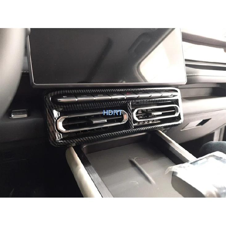 For Chery Jetour T1/Freedom 2025 + Car Carbon Fiber Interior Gear Shift Window Control Panel Front Rear Air Vent Outlet Cover
