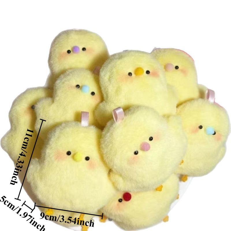 1pc Soft Chick Squishy Toy Plush Fluffy Chick Stress Relief Squeeze Toy for Kids