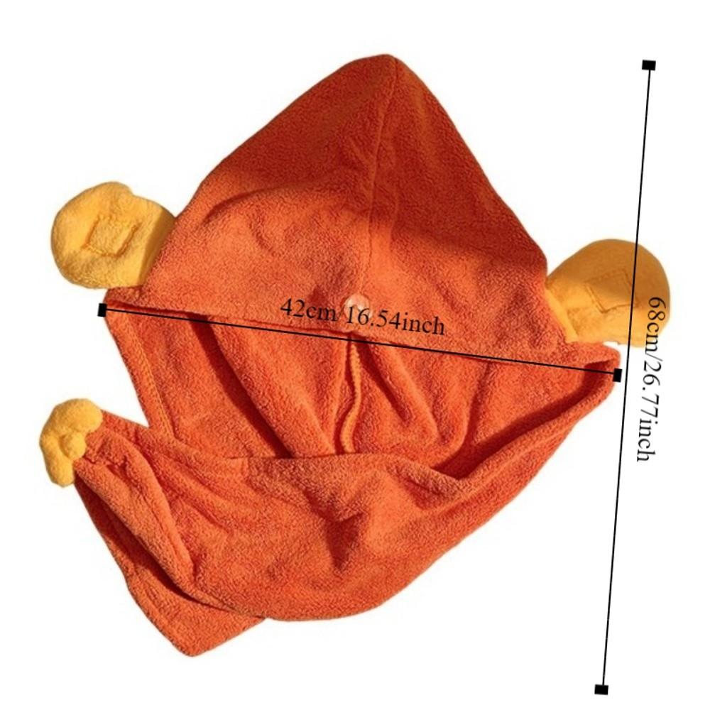 2PCS Super Absorbent God of Wealth Cap Quick-Drying Towel Cap Fashion Hair Drying Cap  Home Spa