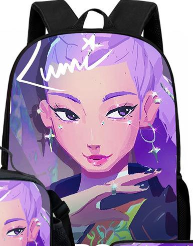 Backpack, Various Styles, Cartoon Heat Transfer, Digital Printing, Backpack, Large-Capacity Student Schoolbag