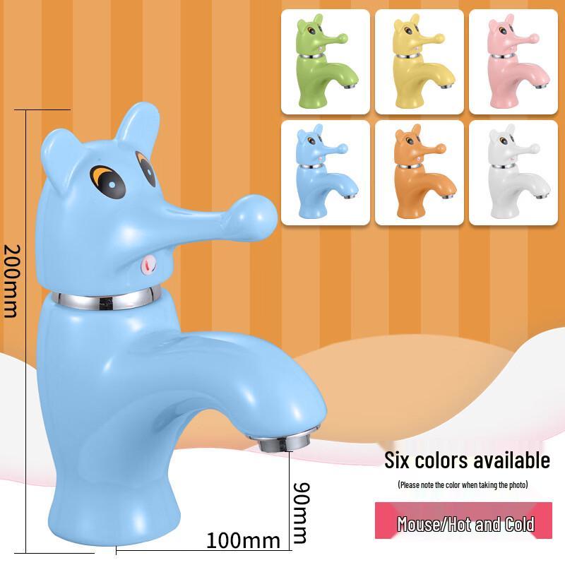 LANGZHIWEN Kids Ceramic Cartoon Faucet