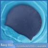60g Unisex Silicone Swim Cap: Adult Fashion, Waterproof, Ear Protection, Pure Color