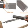 6/8Inch Pruning Saw File Triangle Metal File Bearing Wood Rasp Diamond Rhombic Saw File For Sharpening SawBlade Woodworking Tool