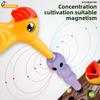 Spechtspielzeug Angeln Insektenfangen Kleintiervogel Insektenfangen Magnetpuzzle Frühkindliche Lern- und Bewegungsspielzeug