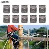 Clempă pentru cablu panou solar din oțel inoxidabil Clempă pentru cablu PV Clempă fixare fire Manager cleme